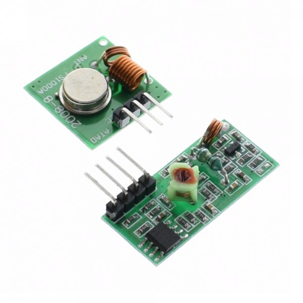 Prijemnik i predajnik 433 MHz za Raspberry i Arduino, MX-05V/XD-RF-5V-4