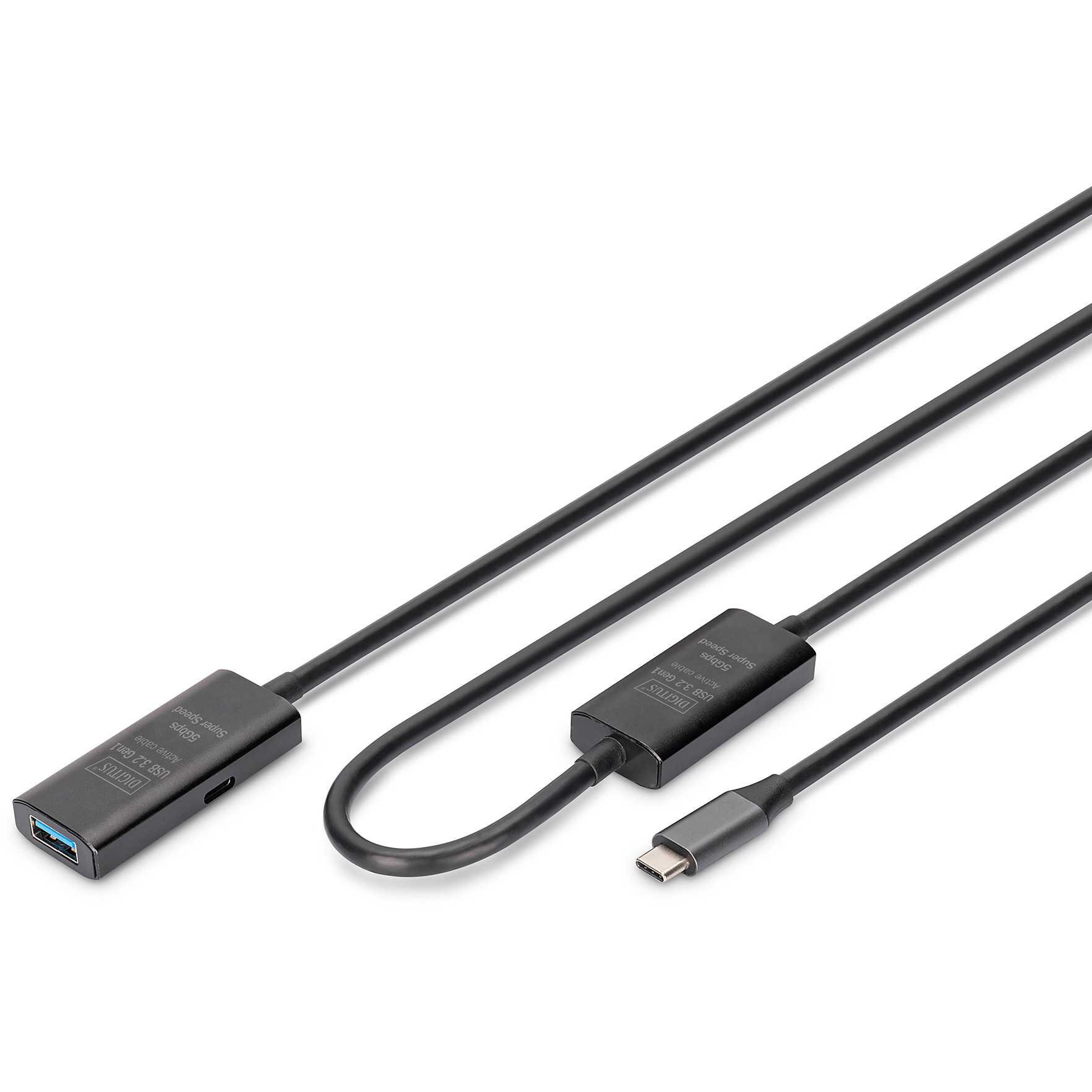 Kabel DIGITUS USB-C 3.2 Gen1 to USB-C 5G 10m-1