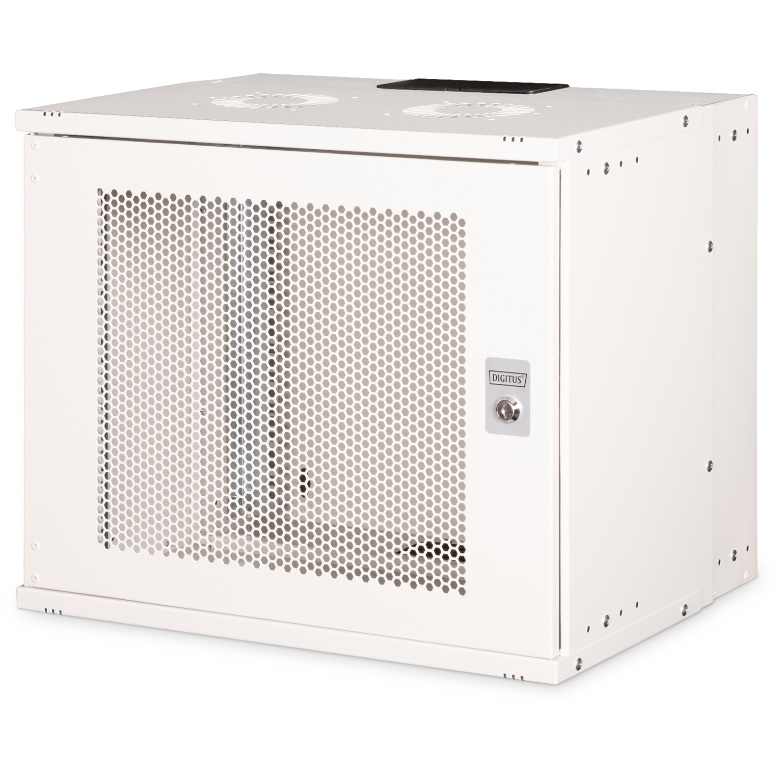 Rack Digitus DN-49209 SOHO perforated door siva boja-10