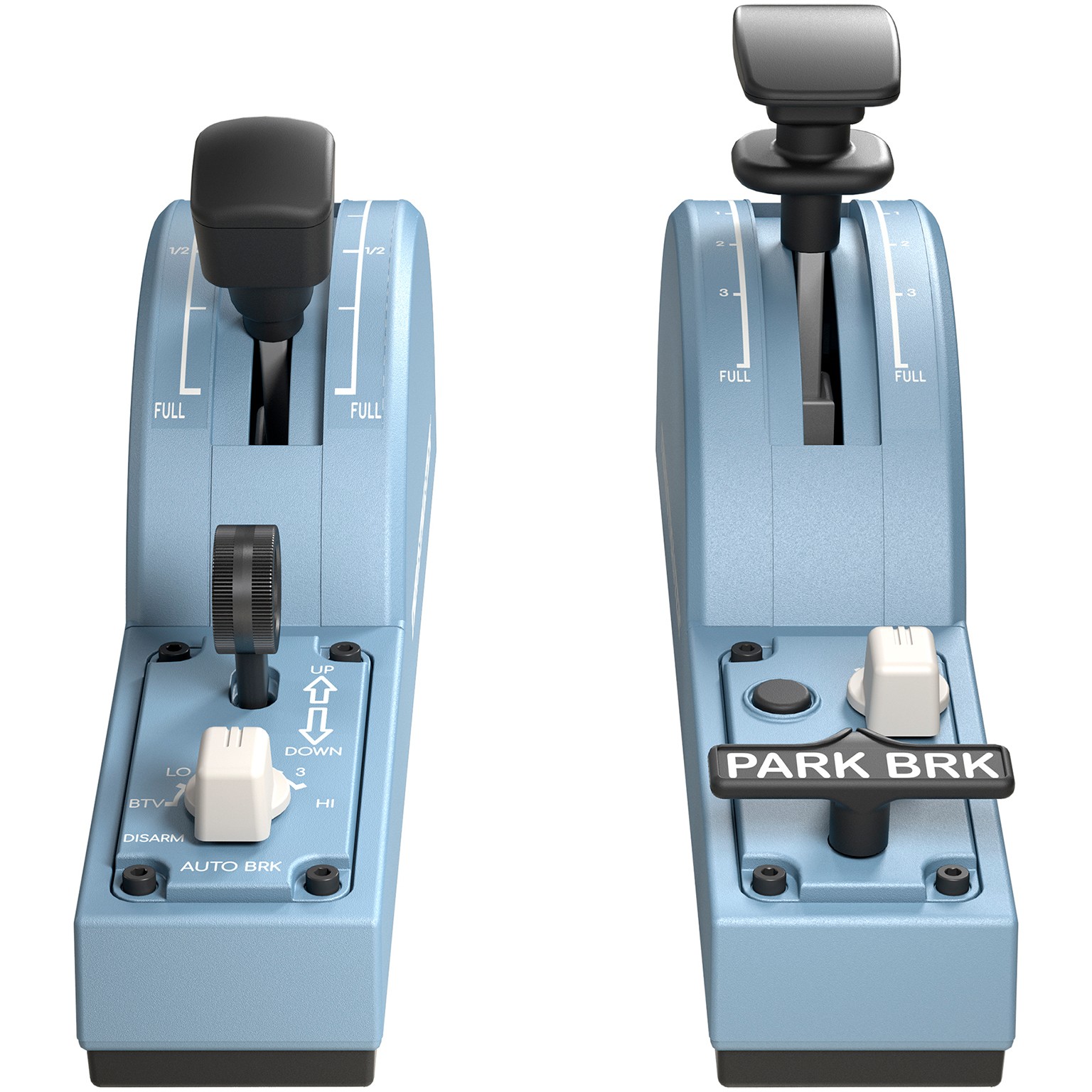 Kontroler THRUSTMASTER TCA Quadrant Add-On Airbus Edition Black, Blue Flight Sim PC-1