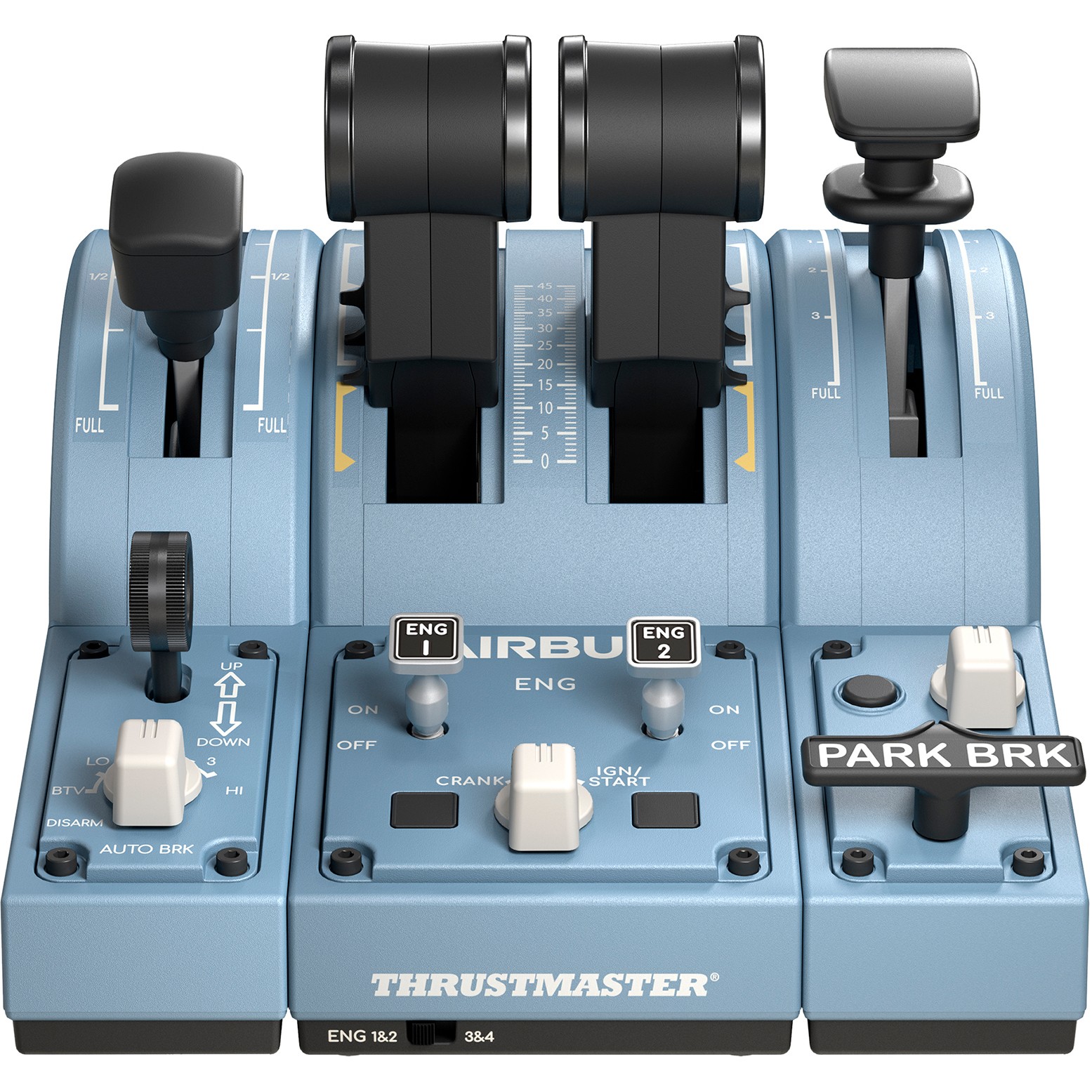 Kontroler THRUSTMASTER TCA Quadrant Add-On Airbus Edition Black, Blue Flight Sim PC-2