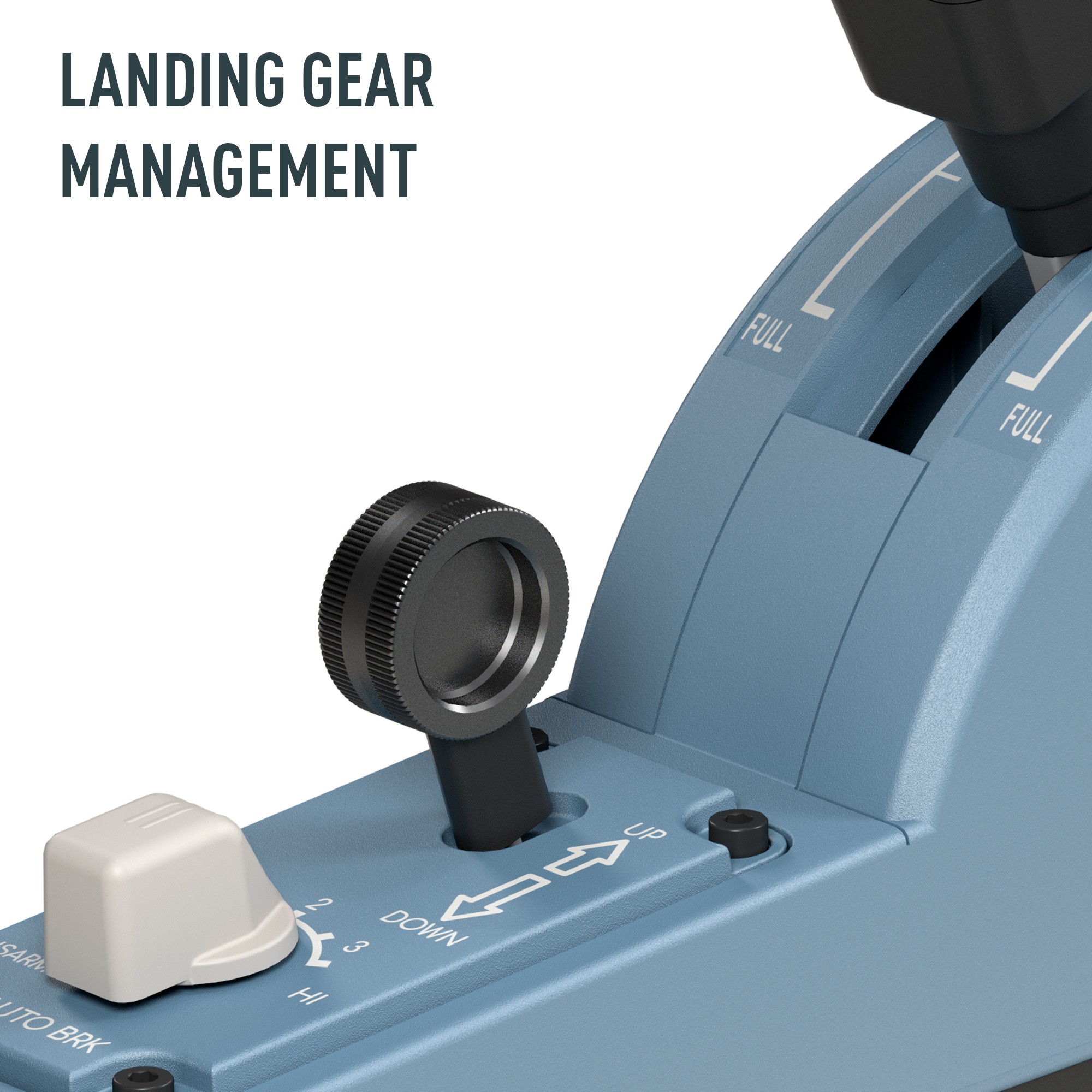 Kontroler THRUSTMASTER TCA Quadrant Add-On Airbus Edition Black, Blue Flight Sim PC-7
