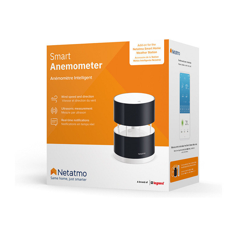 Pametni anemometar NETATMO Smart Anemometer (mjerač vjetra, ultrazvučna tehnologija)-4