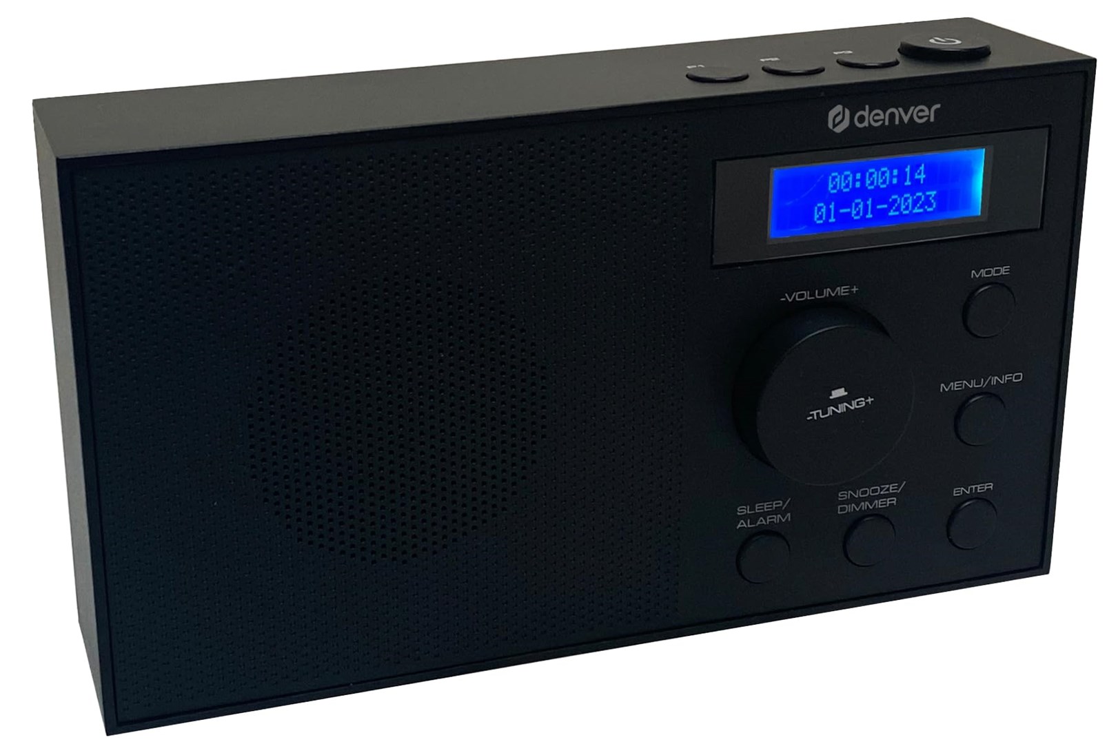 Compact radio Denver DAB-51B black-0