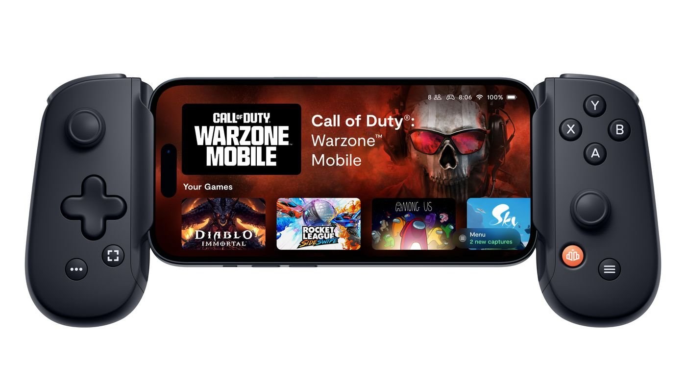 Gaming kontroler BACKBONE One (2nd Gen) za Android/iPhone 15 (USB-C), crna boja-0