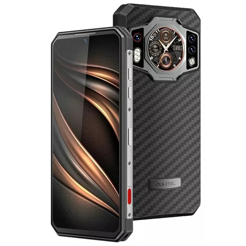 Pametni telefon OUKITEL WP21 12/256GB (6.78" FHD+ 120Hz, Helio G99, 64MP kamera, 9800mAh baterija, IP68/IP69K) Black-6