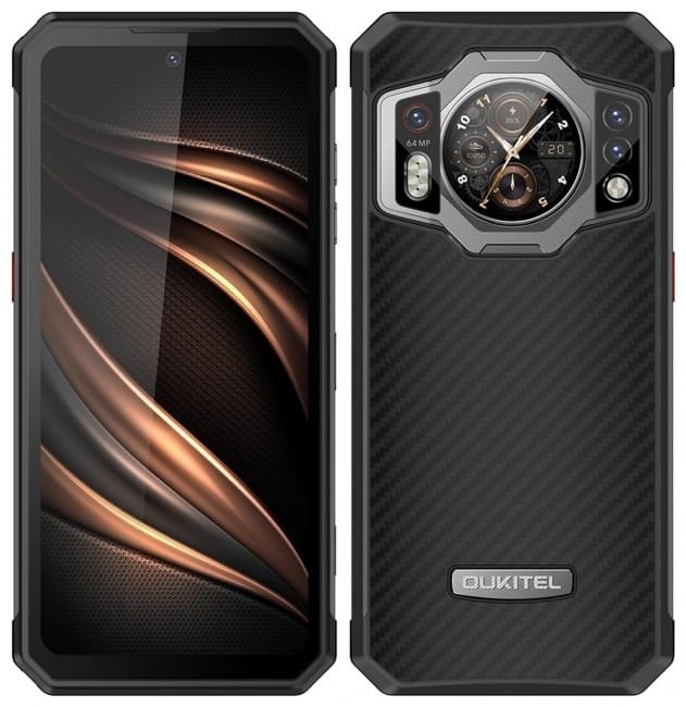 Pametni telefon OUKITEL WP21 12/256GB (6.78" FHD+ 120Hz, Helio G99, 64MP kamera, 9800mAh baterija, IP68/IP69K) Black-0