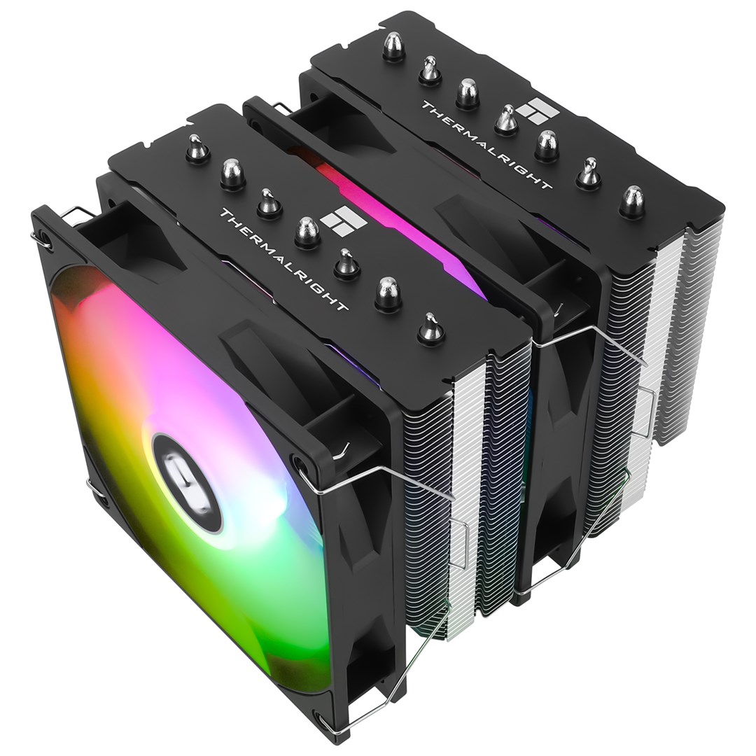 Thermalright Phantom Spirit 120 SE ARGB Processor Air cooler 12 cm Black 1 pc(s)-1
