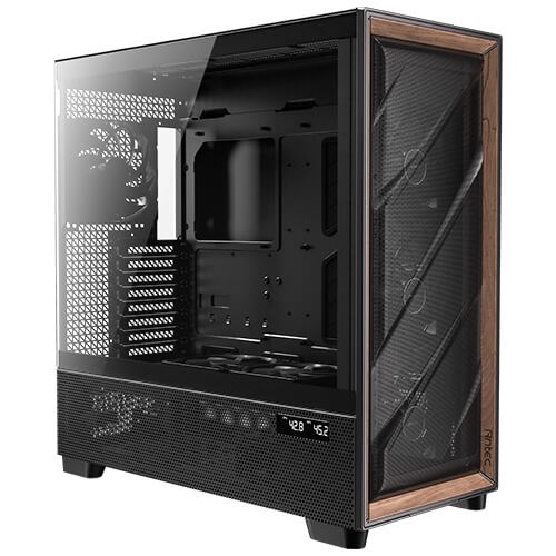 Kućište ANTEC FLUX PRO EUV (Full Tower, Black, Wood)-8
