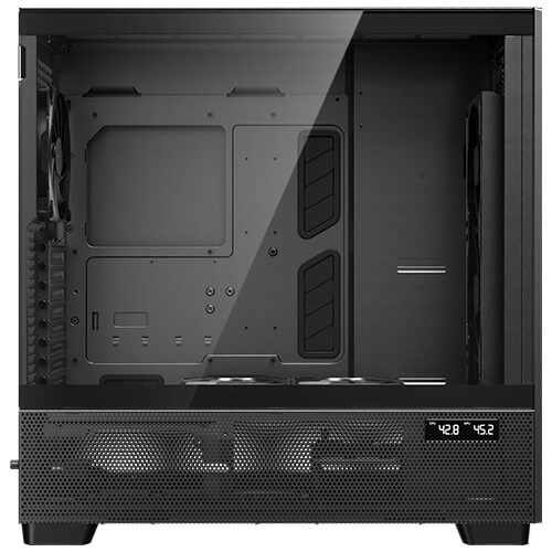 Kućište ANTEC FLUX PRO EUV (Full Tower, Black, Wood)-10