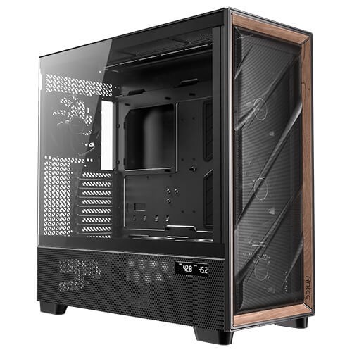 Kućište ANTEC FLUX PRO EUV (Full Tower, Black, Wood)-0