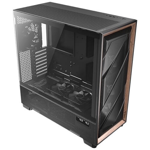 Kućište ANTEC FLUX PRO EUV (Full Tower, Black, Wood)-15
