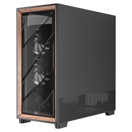 Kućište ANTEC FLUX PRO EUV (Full Tower, Black, Wood)-5