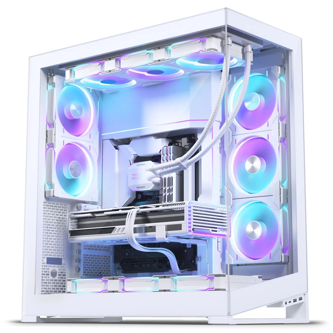 Kućište za računalo PHANTEKS NV-Series NV9 MK2 (Big Tower, E-ATX, DRGB, kaljeno staklo, bijelo)-1