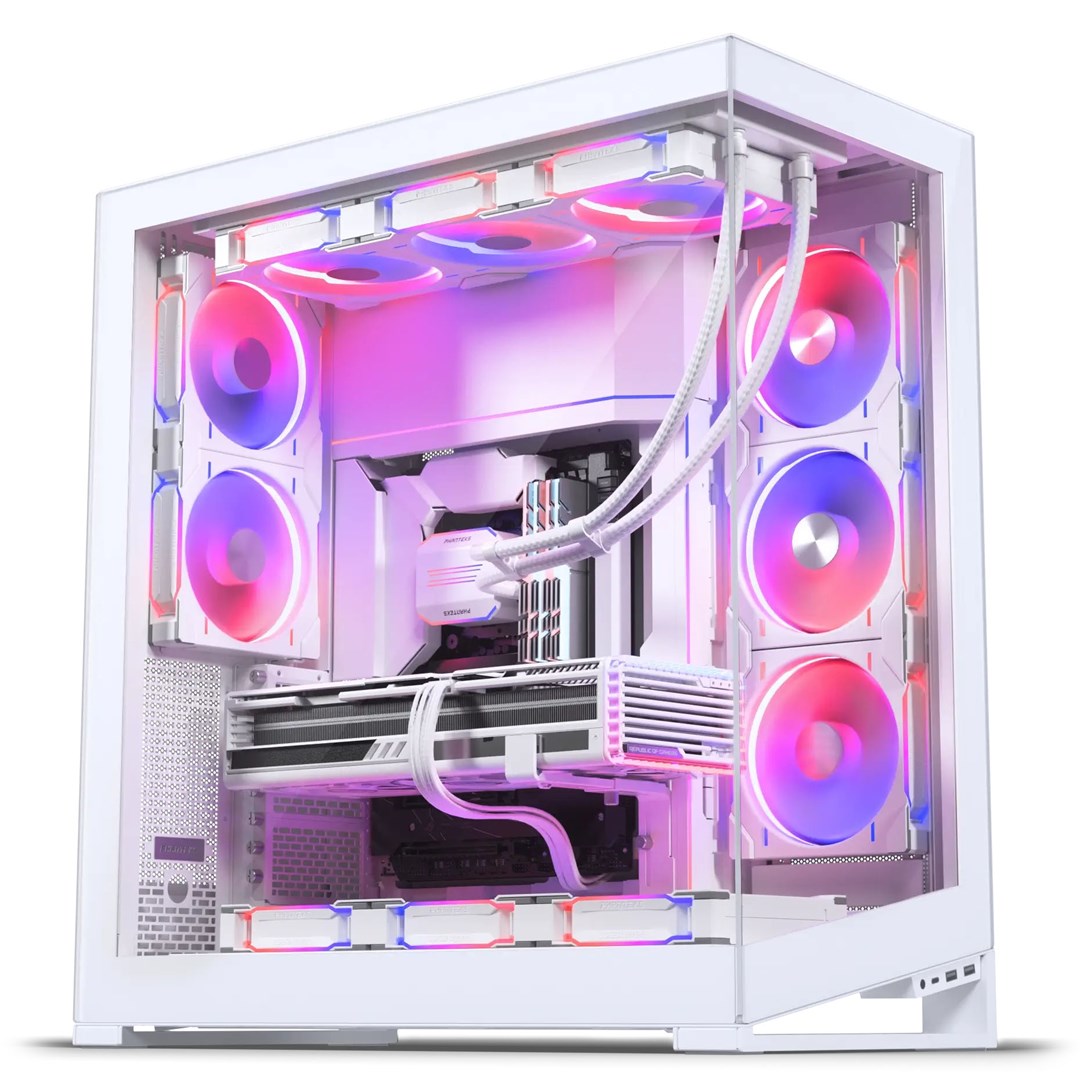 Kućište za računalo PHANTEKS NV-Series NV9 MK2 (Big Tower, E-ATX, DRGB, kaljeno staklo, bijelo)-0