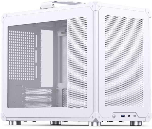 Kućište za računalo JONSBO C6 MAX (Micro-ATX, kaljeno staklo, bijelo)-0