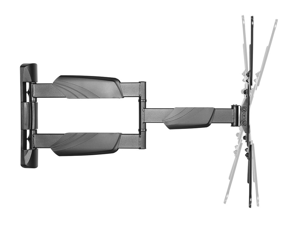 Nosač za TV zidni NORSTONE Full Motion 180 (23"-55", do 35kg, nagib +5°/-15°, zakret 90°)-5