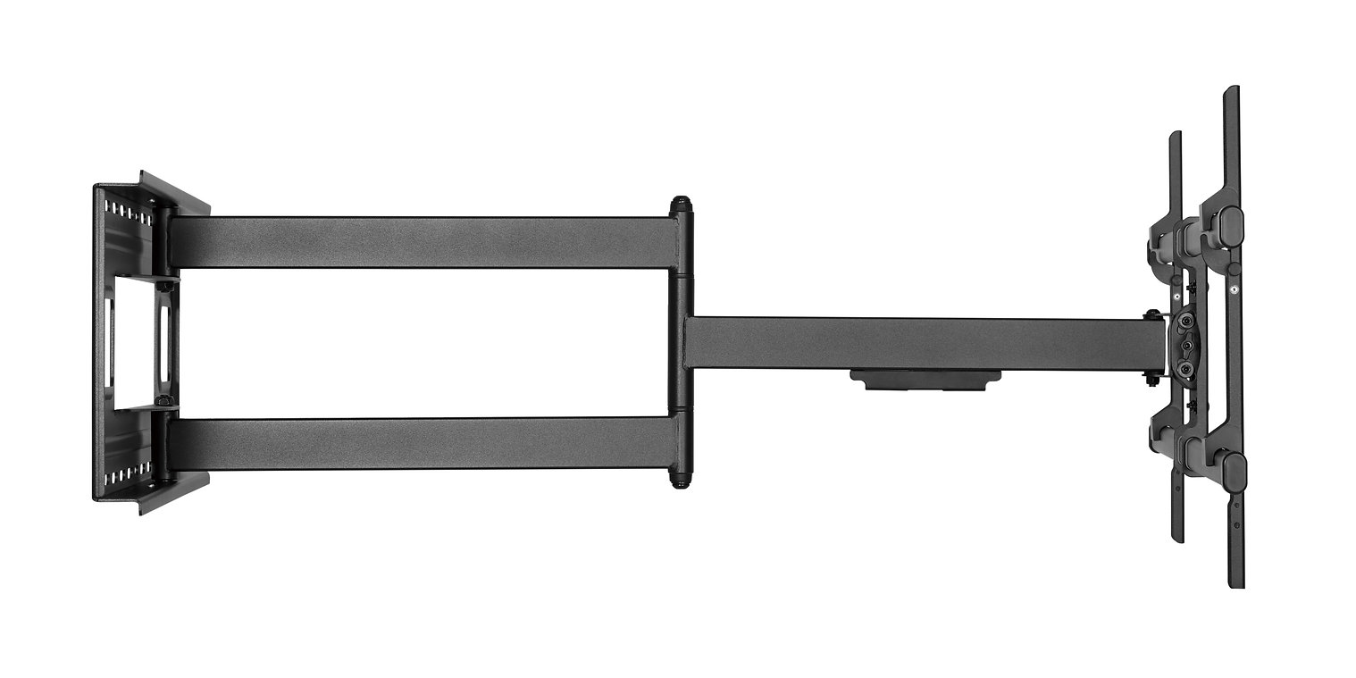 Nosač za TV zidni NORSTONE Full Motion Extra (40"-80", do 50kg, nagib +5°/-15°, zakret 90°)-4