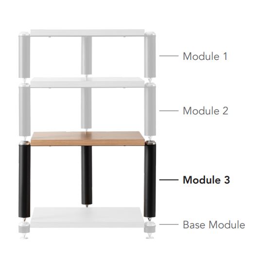 Stalak za Hi-Fi komponente NORSTONE Copenhagen 3 oak-1