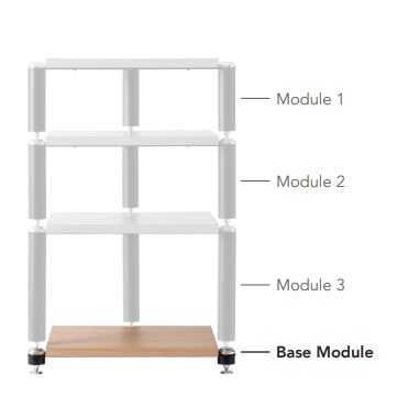 Stalak za Hi-Fi komponente NORSTONE Copenhagen Base oak-2