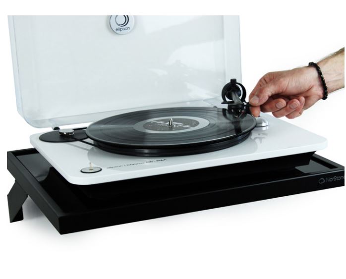 Zidni stalak za Hi-Fi komponente NORSTONE ESSE WS crni-3