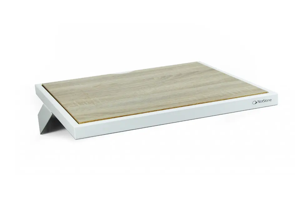 Zidni stalak za Hi-Fi komponente NORSTONE ESSE WS white oak-0