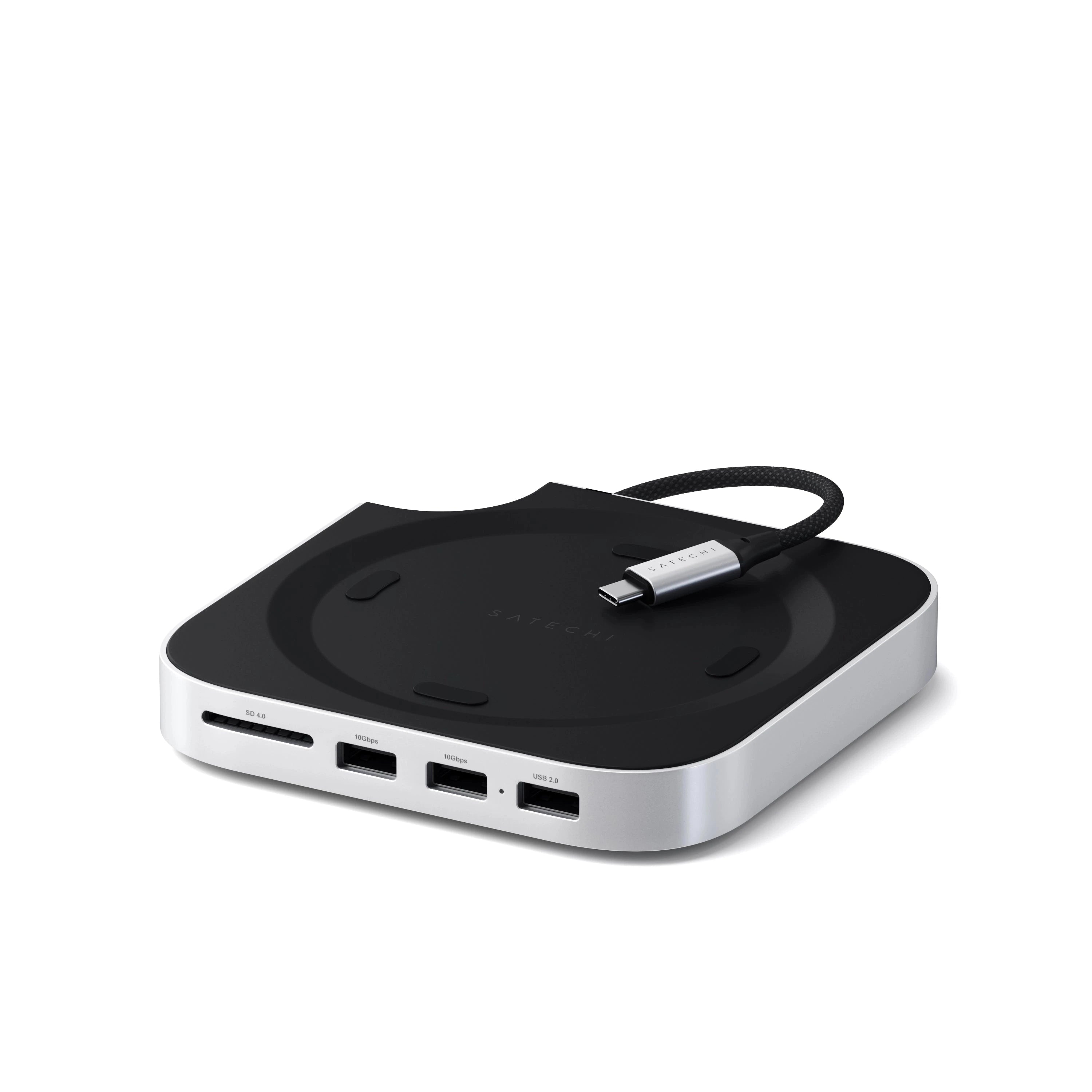 Satechi Mac Mini M4 Stand & Hub with SSD Enclosure-4
