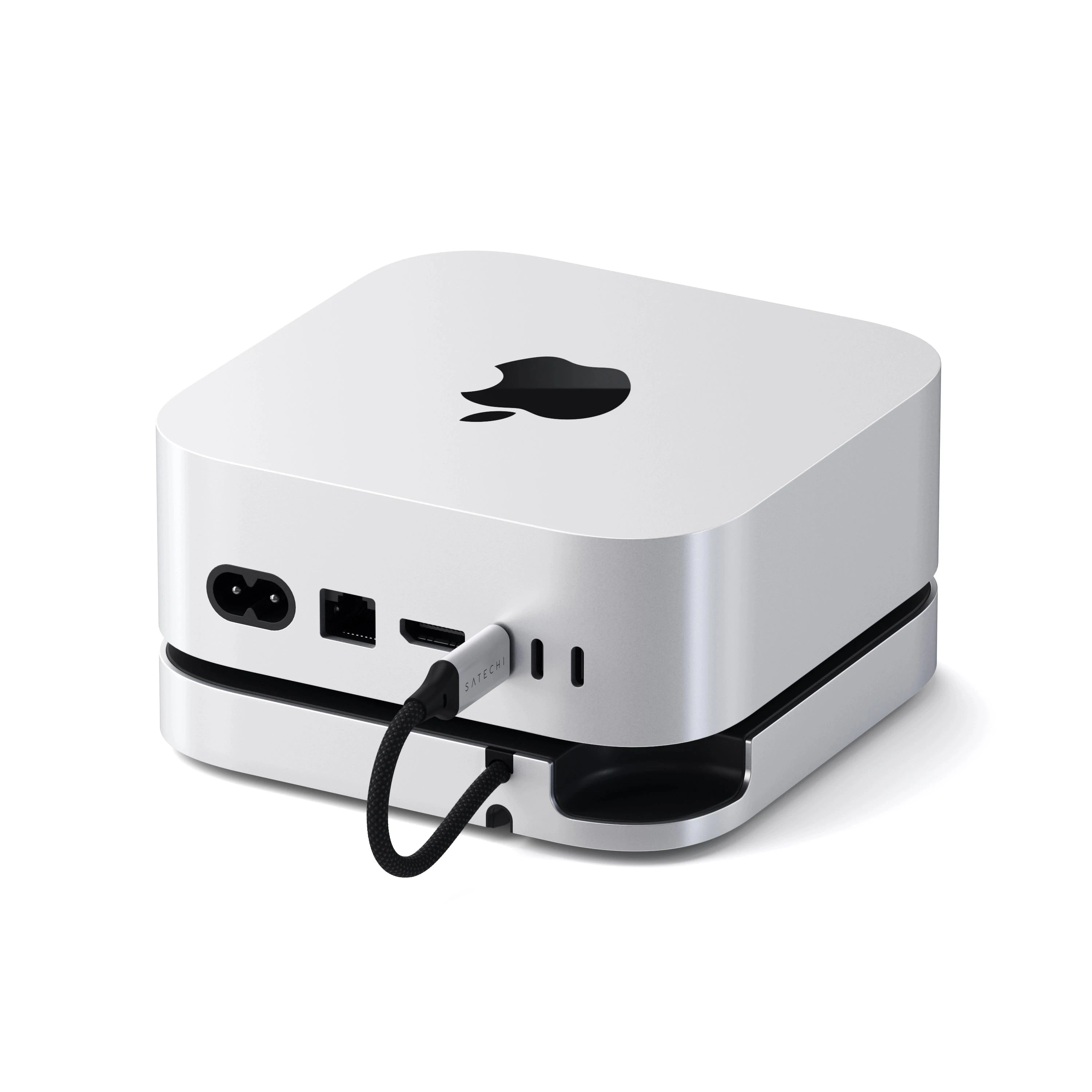 Satechi Mac Mini M4 Stand & Hub with SSD Enclosure-3