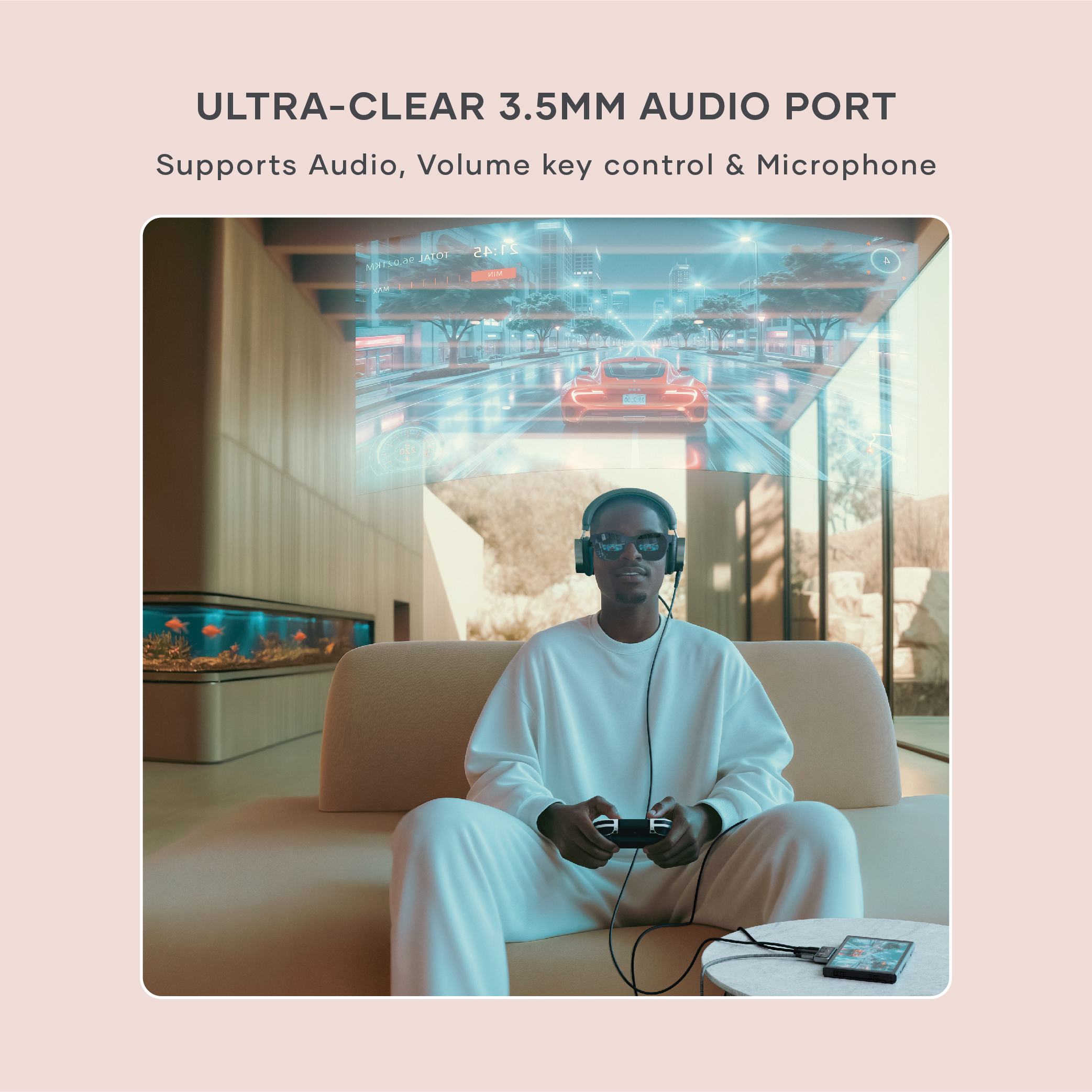 SATECHI Mobile XR Hub s dvostrukim USB-C i Audio - Space Gray-3