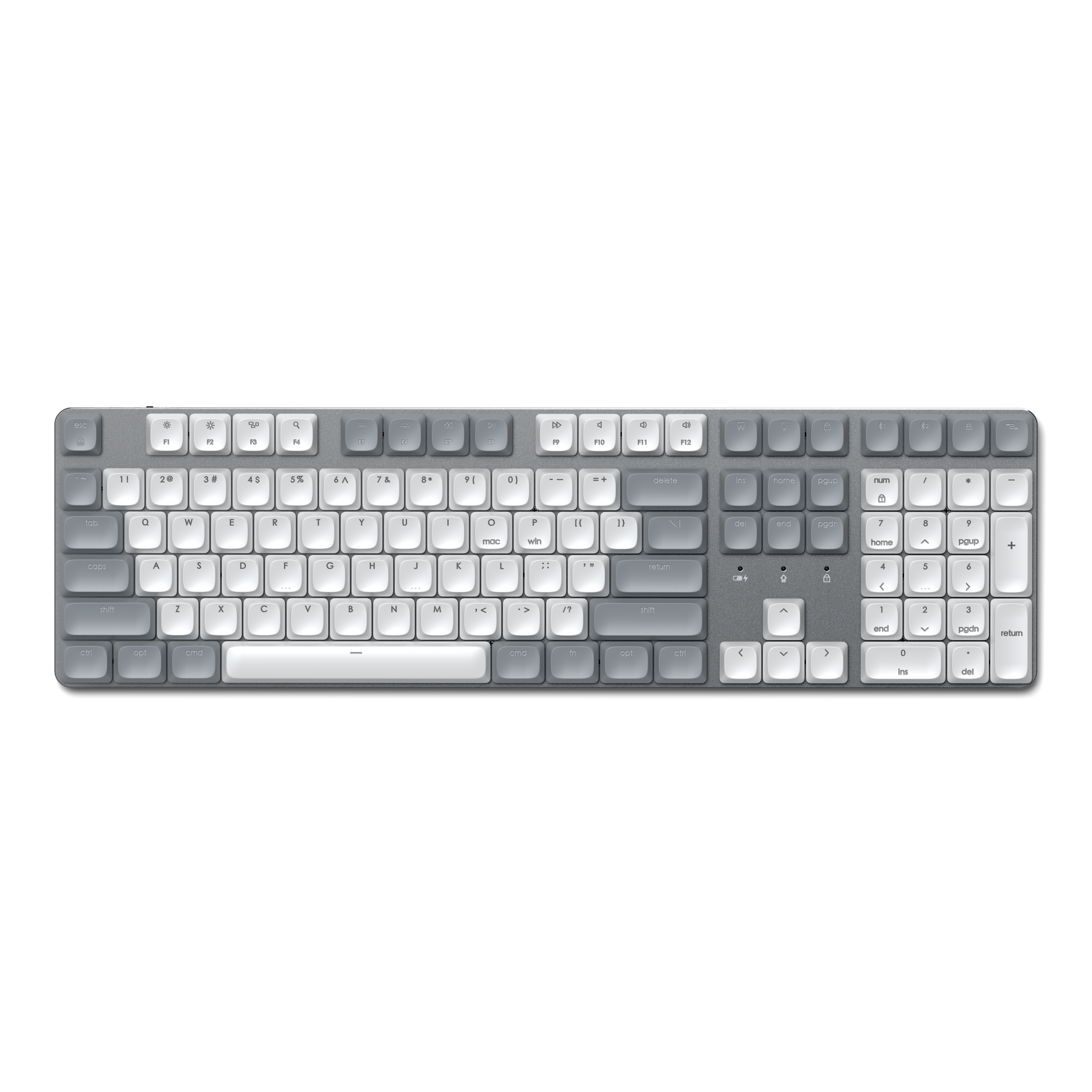 Tipkovnica SATECHI SM3 Slim Mechanical Backlit Bluetooth (Svijetla) - US - Svijetla-12