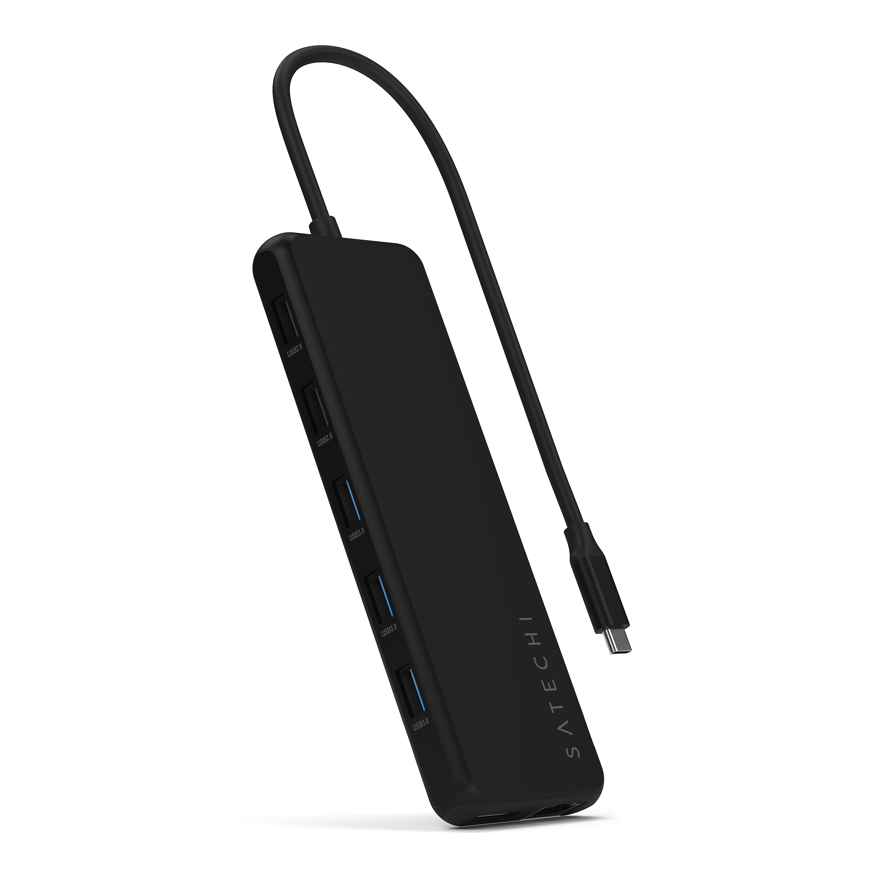 Adapter SATECHI 13-in-1 USB-C Triple Display Multiport - Crna boja-0