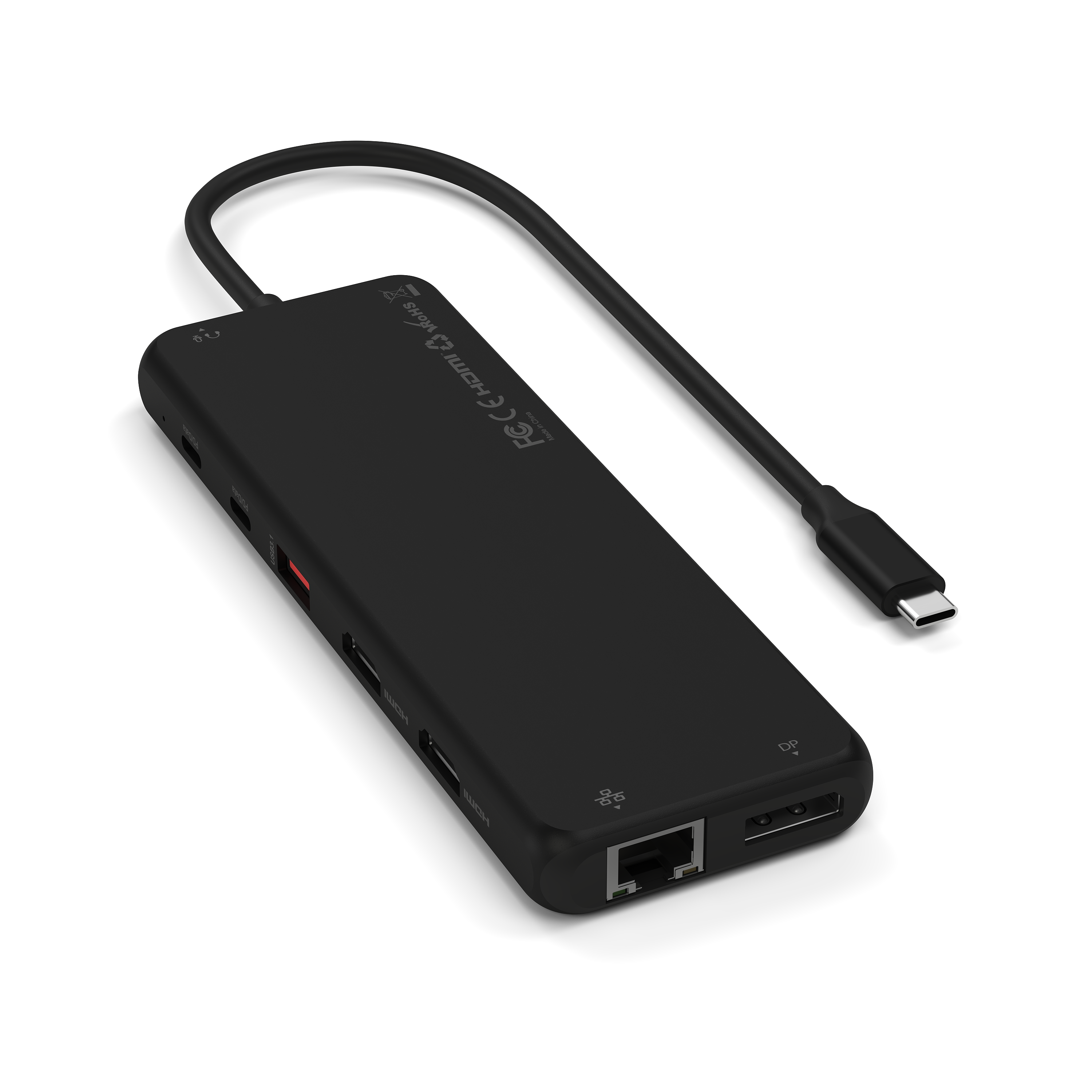 Adapter SATECHI 13-in-1 USB-C Triple Display Multiport - Crna boja-5