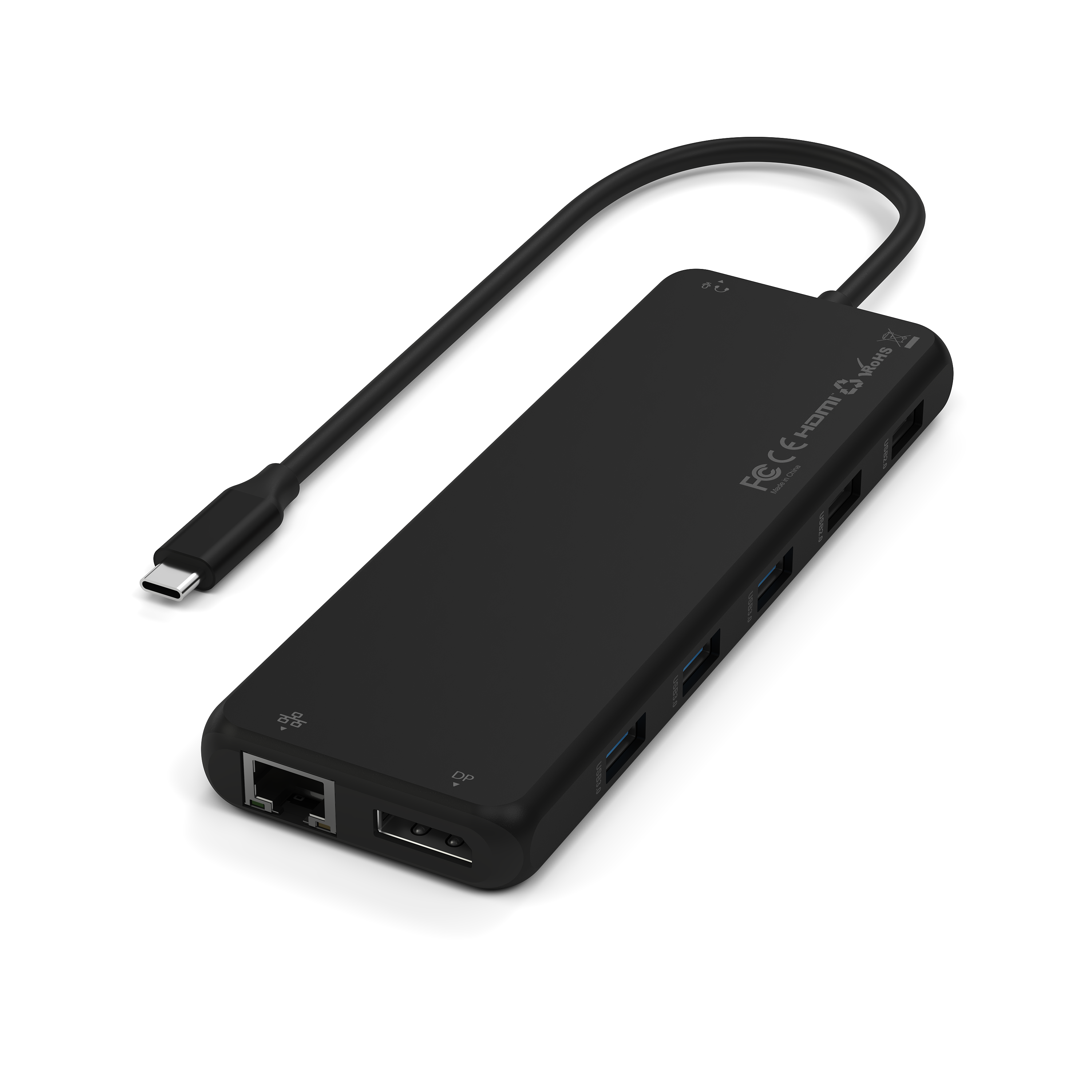 Adapter SATECHI 13-in-1 USB-C Triple Display Multiport - Crna boja-1