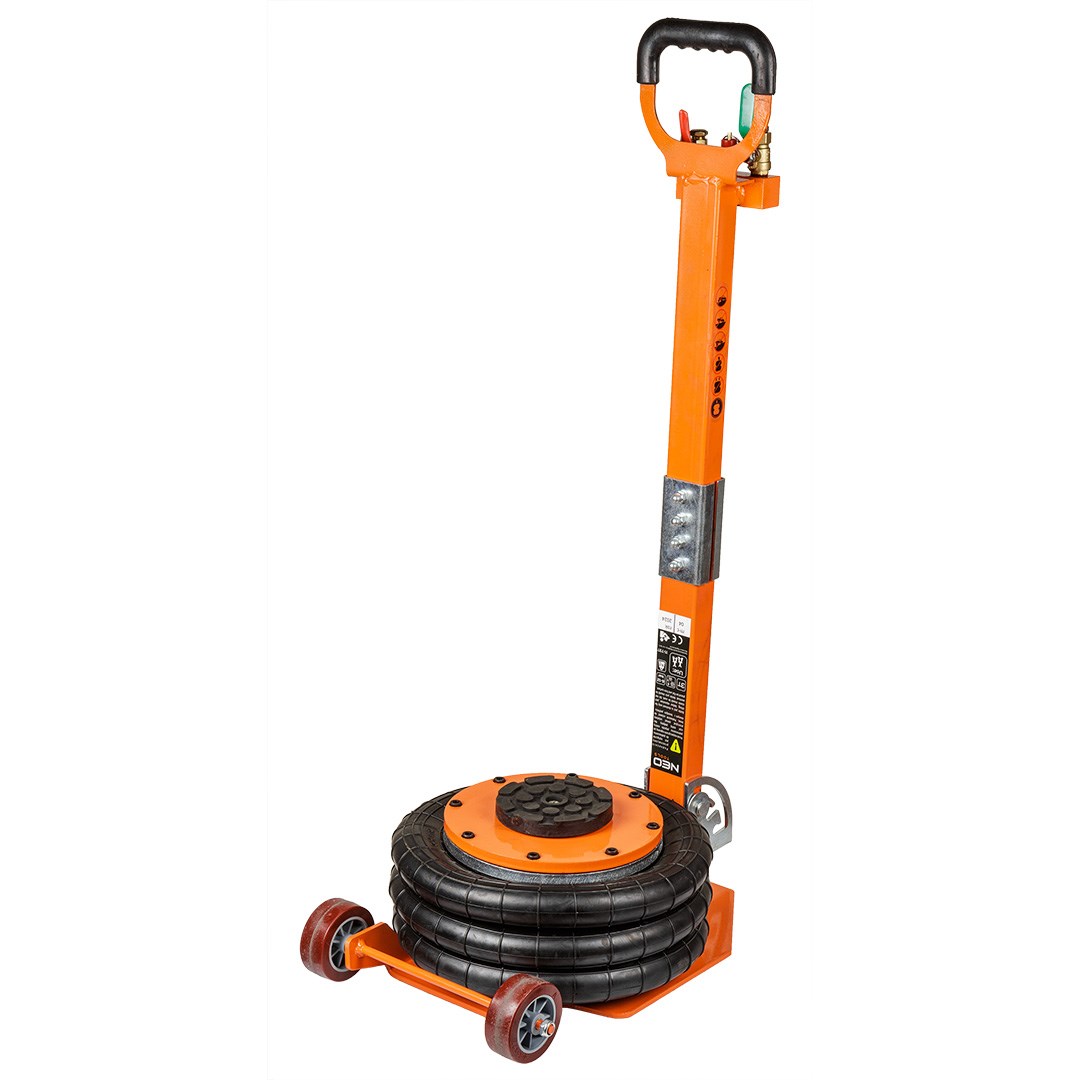 3-Ton Pneumatic Jack, Height Range 145-420mm-0