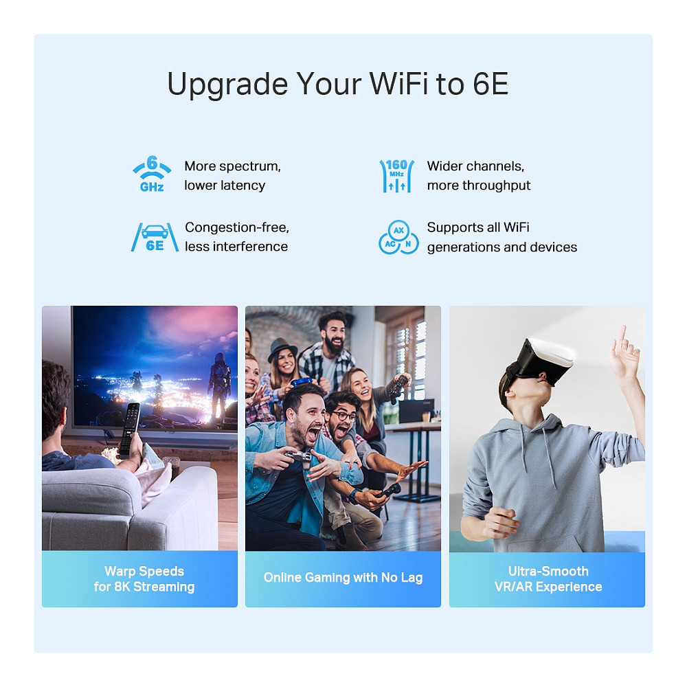 Sustav Wi-Fi 6E TP-LINK AXE5400 Tri-Band Mesh-3