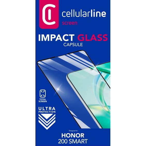 Staklo zaštitno za mobitel CELLULALRINE za HONOR 200 Smart-4
