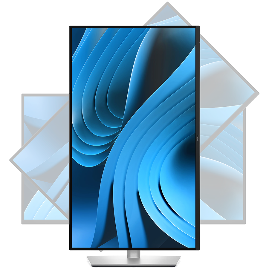 Monitor DELL P2725D-09 (2560x1440, QHD, 100Hz, IPS Antiglare, DP, HDMI, USB-C, USB-B, 3xUSB-A)-4