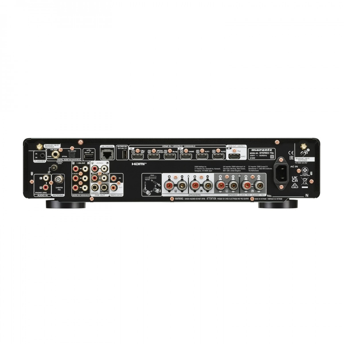 Stereo / Mrežni Receiver Marantz Stereo 70s (2.2, 75W/ch, HDMI 2.1, HEOS, 8K)-3