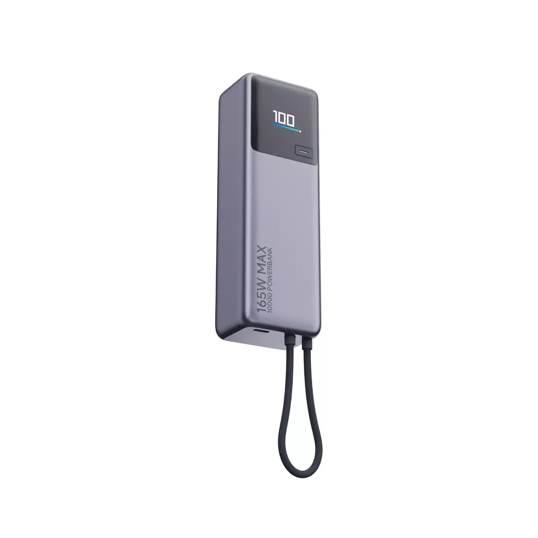 Prijenosna baterija XIAOMI Power Bank (10000mAh, 165W, integrirani kabel, GL)-1