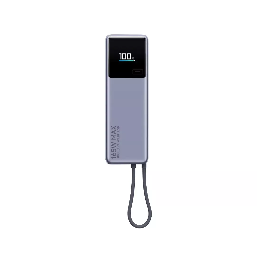 Prijenosna baterija XIAOMI Power Bank (10000mAh, 165W, integrirani kabel, GL)-2