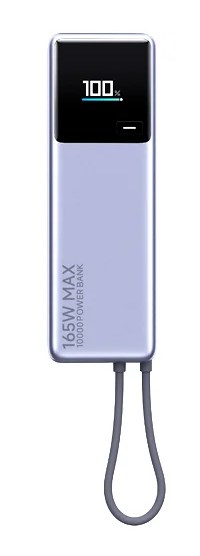 Prijenosna baterija XIAOMI Power Bank (10000mAh, 165W, integrirani kabel, GL)-6