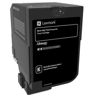 Toner LEXMARK 74C2HKE (1 komad, Original, Crna)-0