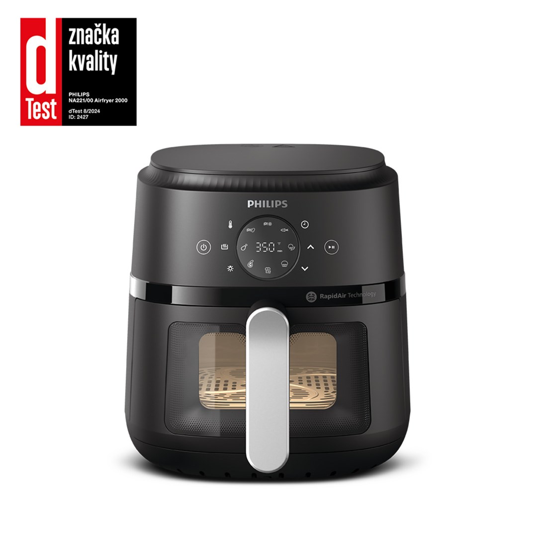 Fryer PHILIPS 2000 series NA221/00 (single, 4.2 l, 1500 W, hot air)-1