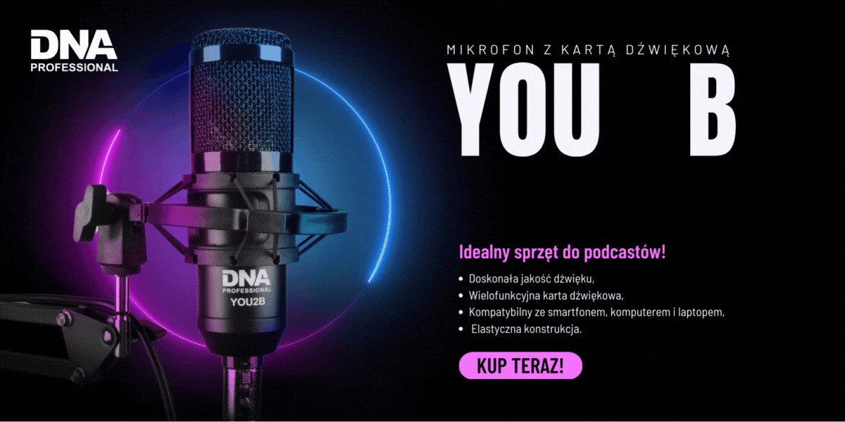 Mikrofonski set DNA YOU2B (Audio sučelje, Tripod)