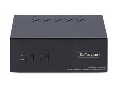 KVM preklopnik STARTECH SV211HDUA4K (2-portni, DisplayPort + HDMI ulaz, 4K 60Hz)