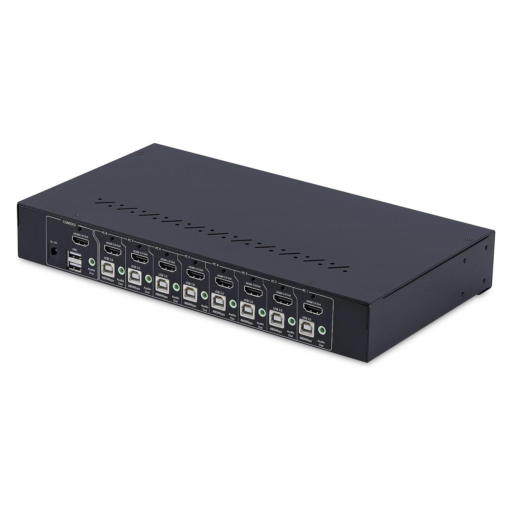 KVM preklopnik STARTECH SV831HD, 8-portni HDMI, 1U Rackmount-6