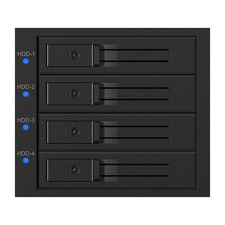 Kućište za disk ICY BOX IB-574SSK-12G (4x 3.5" SAS/SATA u 3x 5.25")-6