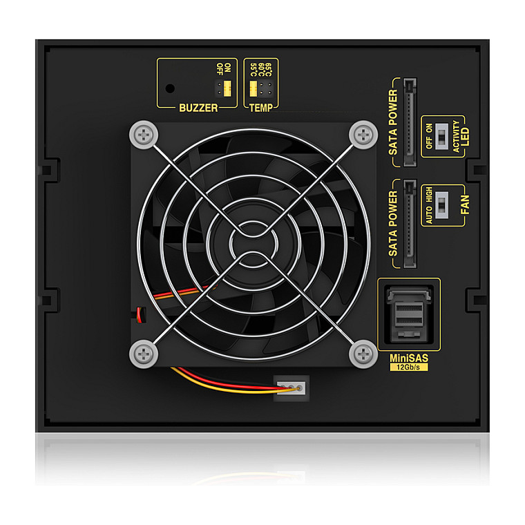 Kućište za disk ICY BOX IB-574SSK-12G (4x 3.5" SAS/SATA u 3x 5.25")-7