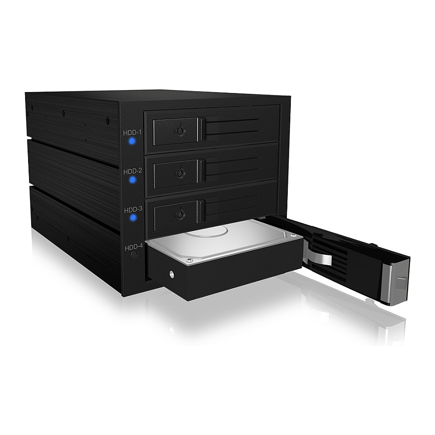 Kućište za disk ICY BOX IB-574SSK-12G (4x 3.5" SAS/SATA u 3x 5.25")-8