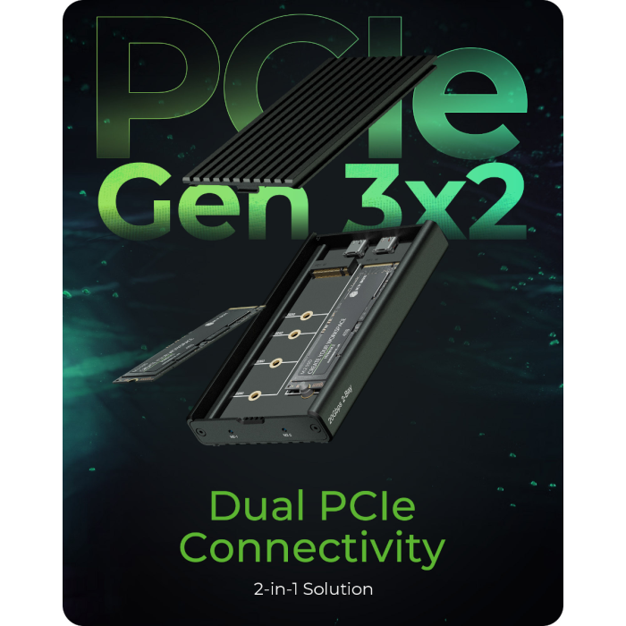 HDD ICY BOX Dock M.2 2x NVMe SSD-3
